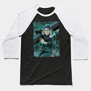 HIRUZEN SARUTOBI ANIME MERCHANDISE Baseball T-Shirt